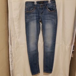 Vanilla Star contrast stitch Jean's  Sz 5